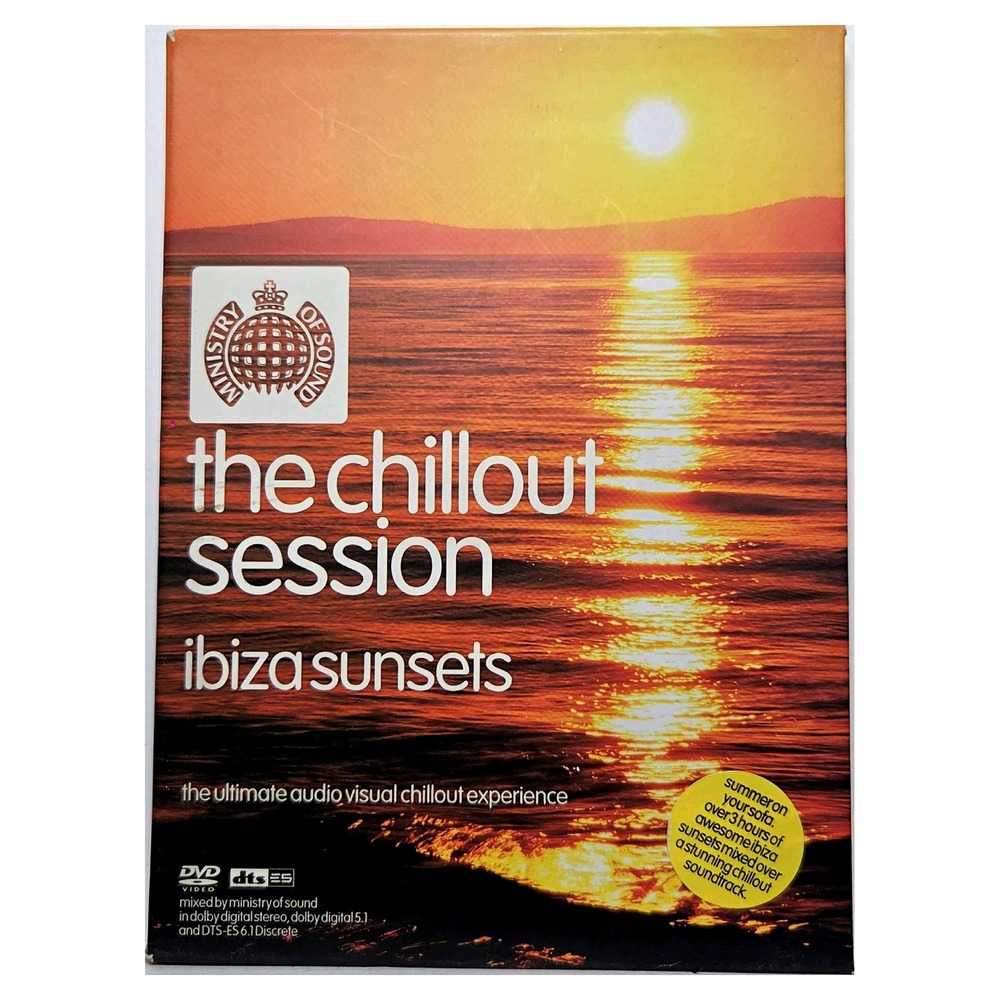Ministry of Sound The Chillout Session Ibiza Sunsets DVD 2003 5026535900016 EUC